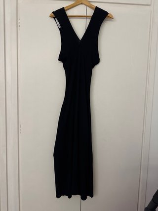 Vestido negro Zara talla única