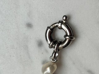Pulsera y pendientes perlas plata 925