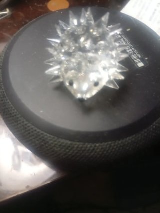 Figura Swarovski Erizo Cristal