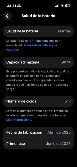 iPhone 15 Negro 256GB