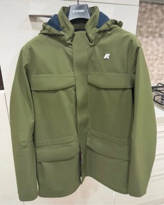 Giacca K-Way verde taglia L