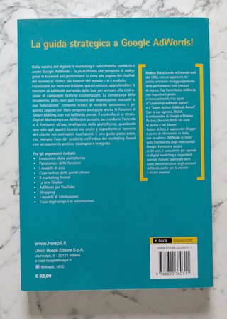 Libro Digital Marketing con AdWords Hoepli