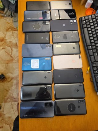 Lote 10 Teléfonos Huawei, Oppo, Samsung, Motorola
