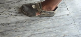 Satorisan Zuecos Gris/Verde Talla 38