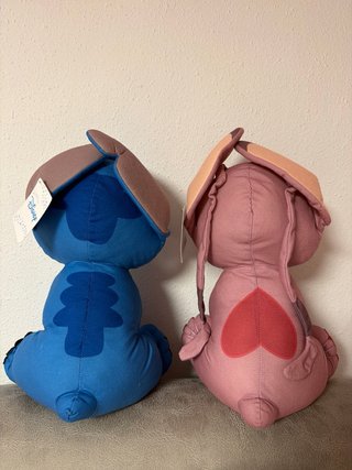 Peluche Stich y Ángel Disney