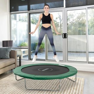 Protector Cama Elástica Ø305 Borde Seguridad Verde