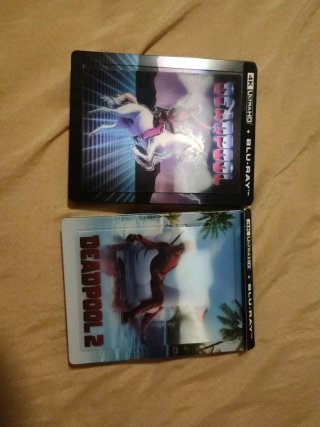 Deadpool 1 y 2 Metálica 4K Blu-Ray