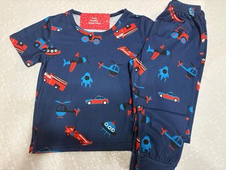 Pijama infantil niño 4-5 años vehículos