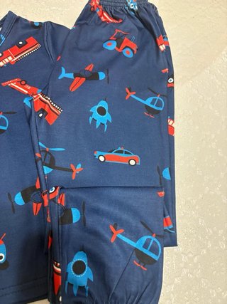 Pijama infantil niño 4-5 años vehículos