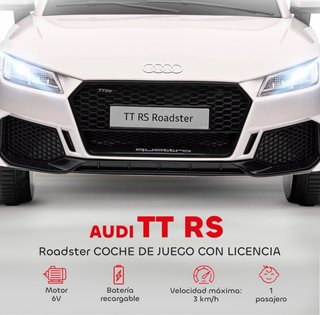 Coche Eléctrico Infantil Audi TT RS