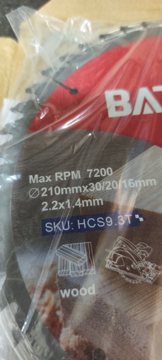 2 Discos Sierra Circular Batiopv 60T y 48T