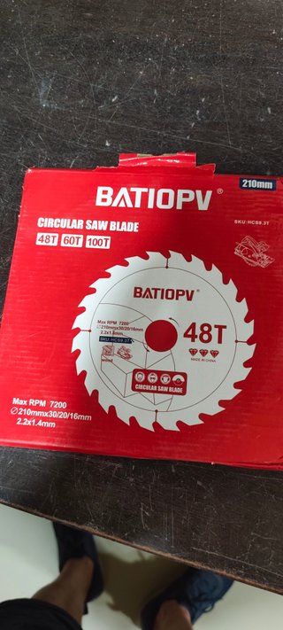 2 Discos Sierra Circular Batiopv 60T y 48T