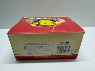 Set de vasos de cristal Pokémon retro JAP