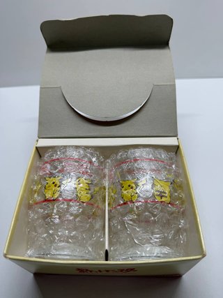 Set de vasos de cristal Pokémon retro JAP