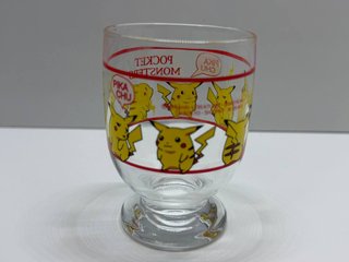 Set de vasos de cristal Pokémon retro JAP