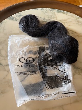 Extensión Pelo Coleta Garra Negro