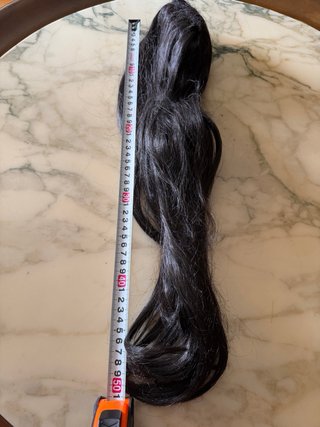 Extensión Pelo Coleta Garra Negro