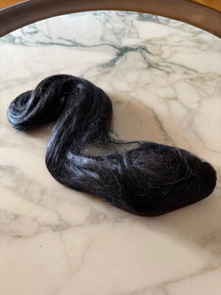 Extensión Pelo Coleta Garra Negro
