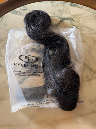 Extensión Pelo Coleta Garra Negro