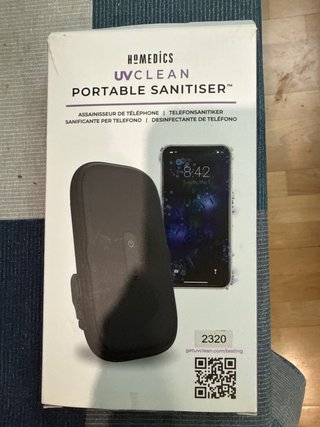 HoMedics UVClean Portable Sanitiser