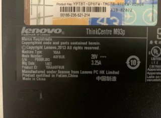 Ordenador Lenovo ThinkCentre Intel i5