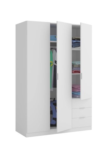 Armario blanco 3 puertas