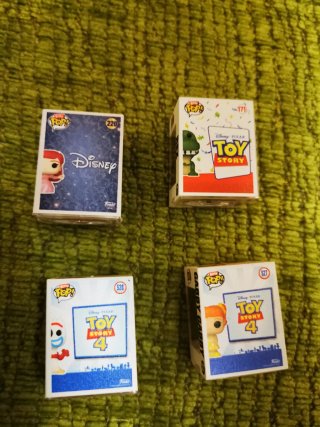 Lote 4 Figuras Bitty Pop! Disney & Toy Story