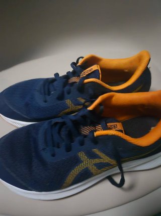 Zapatillas ASICS Azul Naranja