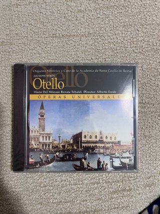 CD Otello Giuseppe Verdi Orquesta Academia Roma