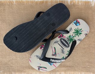 Chanclas Havaianas Beige Talla 40
