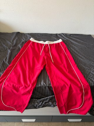 Pantalón Shein Curve Rojo Retro