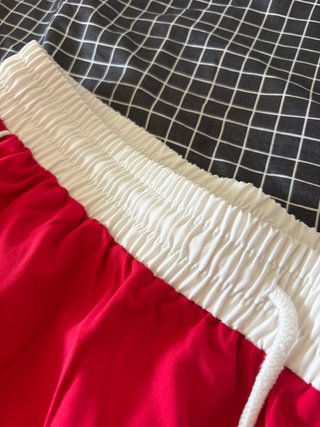 Pantalón Shein Curve Rojo Retro