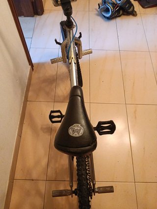 Bicicleta BMX Monty Free 300 Plata