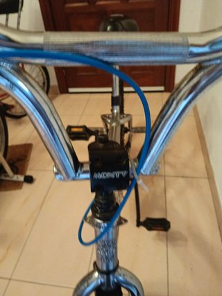 Bicicleta BMX Monty Free 300 Plata