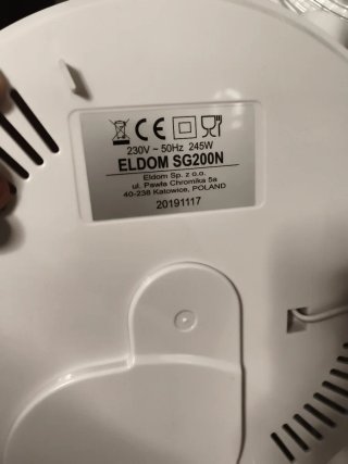 Deshidratador de alimentos Eldom