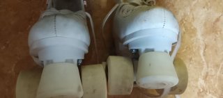 Patins 4 rodas Oxelo branco