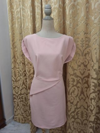Vestido rosa elegante MonteCarlo París fairycore