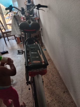 Bicicleta Urbana Negra