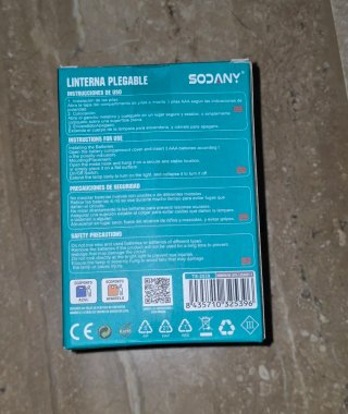Lámpara LED Plegable SODANY Camping TS-2539