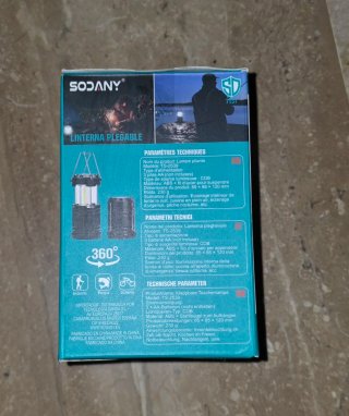 Lámpara LED Plegable SODANY Camping TS-2539