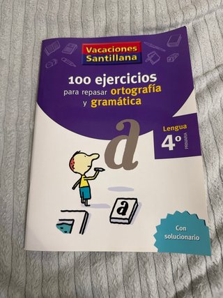 VACACIONES SANTILLANA 100 EJERCICIOS PARA REPAS...