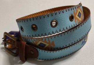 Cinturón Caballero Azteca Celeste