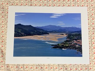 Lote 3 láminas decorativas Bizkaia