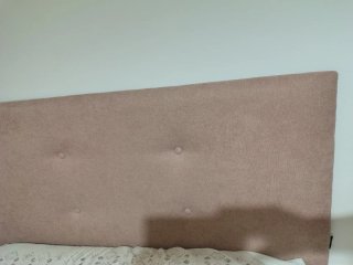Cabezal Cama Tapizado Rosa 105/90cm