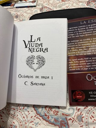 La viuda negra (Oceanos de brea) (Spanish Edition)