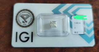 Diamante 0.55 Ct F I1 Certificado IGI