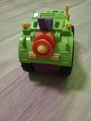 Coche Monster Roller Verde y Morado