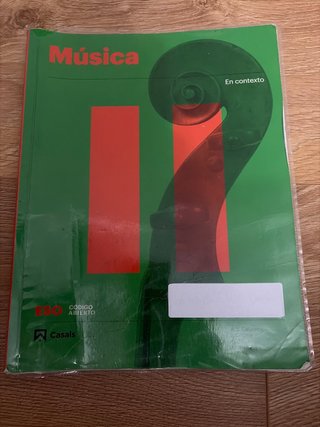 Libro de Música ESO Casals