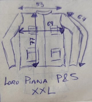 Paul & Shark Chaqueta Azul Talla 2XL Nueva