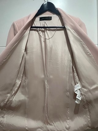 Americana Zara Mujer Rosa